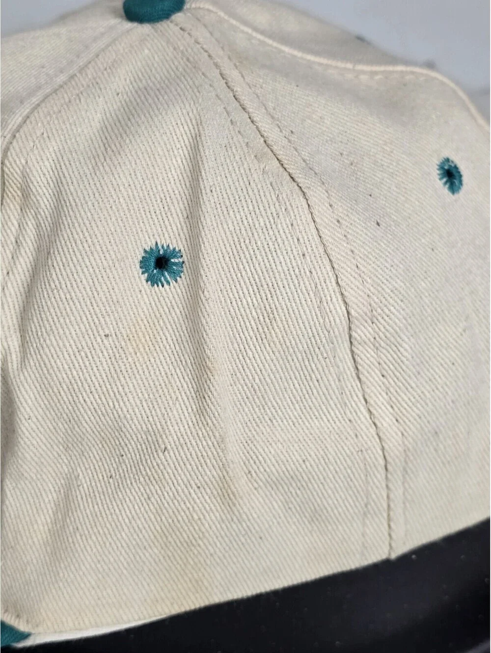 Vintage Alan Jackson Snapback Hat 90s Country Music Album Tour Concert USA Teal